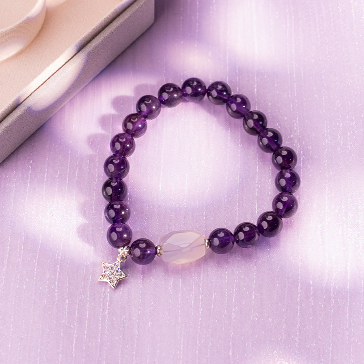 Mindful Balance wrist talisman Crystal for attract luck