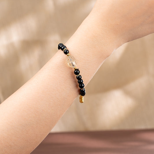 Crystal Bracelet for Mindful Balance Crystal for steady focus