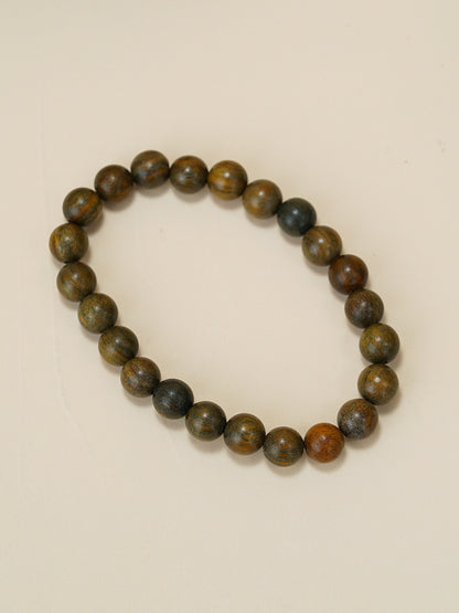 The Quiet Hearth: Rosewood Bracelet for Balance and Focus