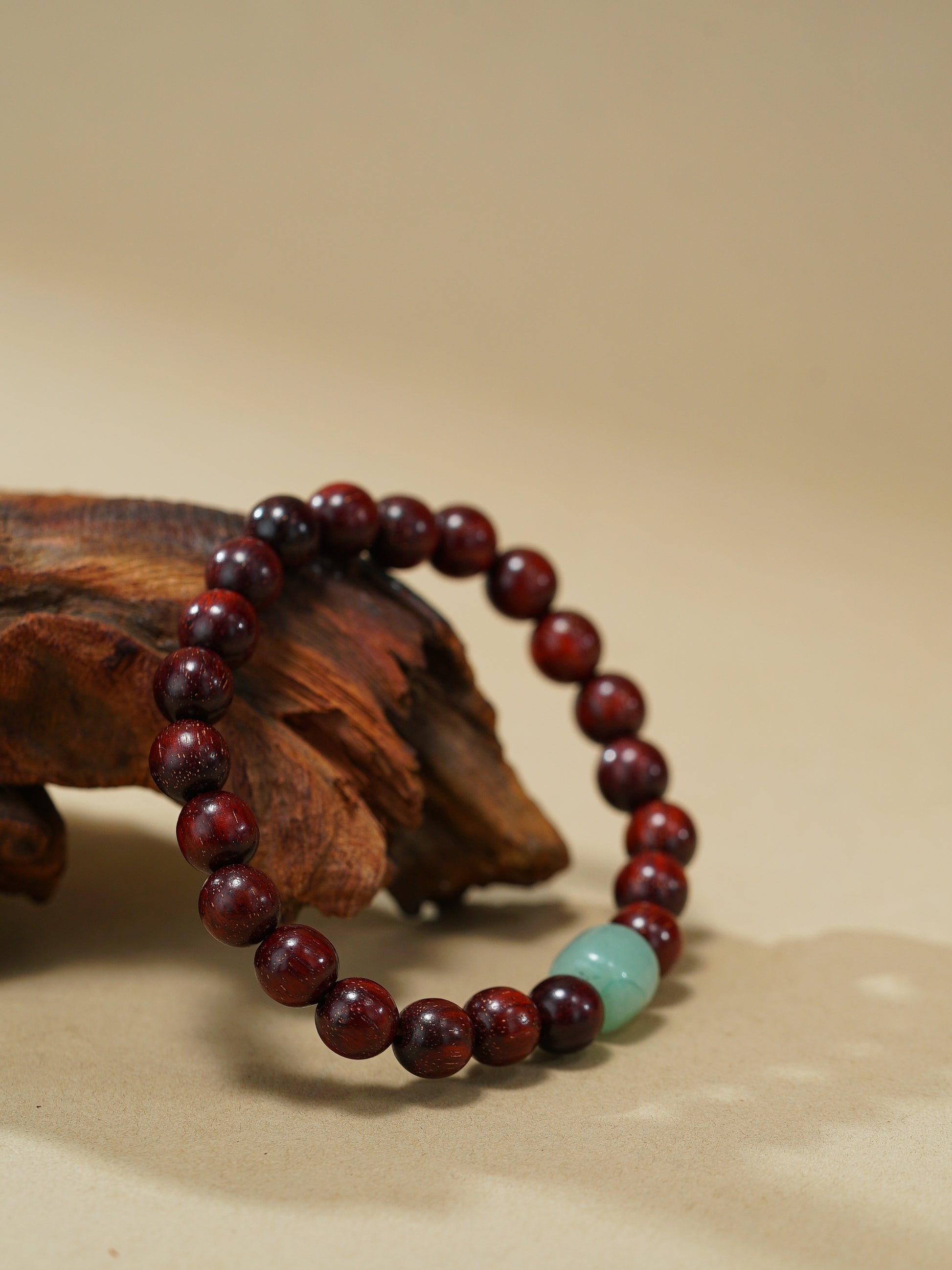 The Quiet Hearth: Rosewood Bracelet for Balance and Focus