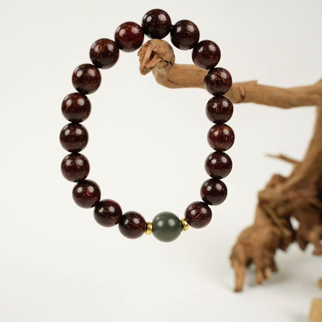Red Sandalwood Bracelet: Warm, Grounding Beads for Daily Protection