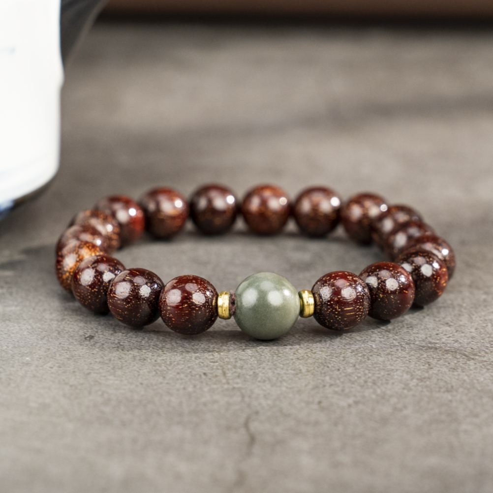 Red Sandalwood Bracelet: Warm, Grounding Beads for Daily Protection