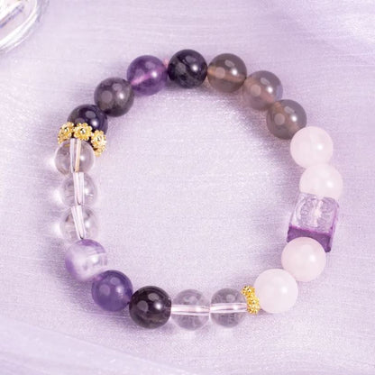 Focused Flow A Crystal Bracelet Crystal for attract luck