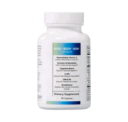 CLEARSTEM - MIND, BODY, SKIN Hormonal Acne Supplement 5-HTP Natural DIM 90 Count