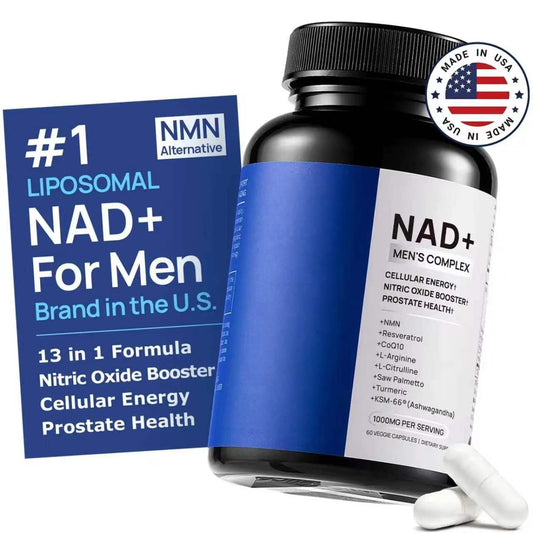 Selerb NAD+ Supplement for Men - With Liposomal-NAD+,CoQ10, L-Carnitine